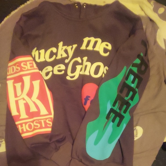 Kayne West X Kid Cudi Insane Graphic "I See Ghosts" Hoodie. Size M. - Picture 1 of 3